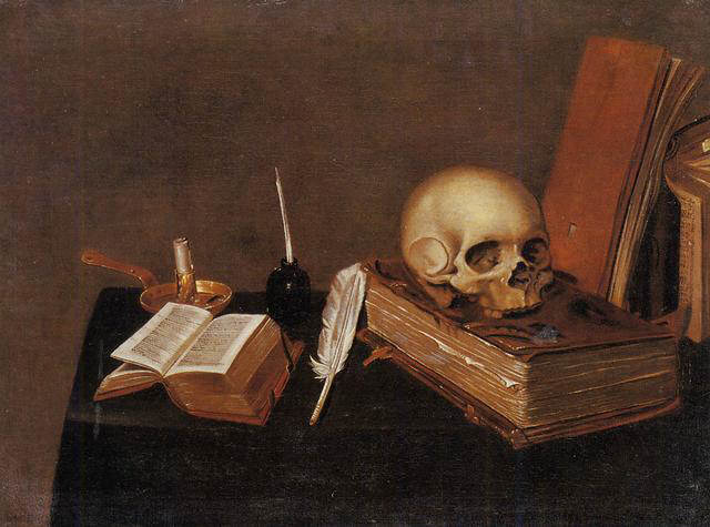 Vanitas (still life): Michael Conrad Hirt, 1630